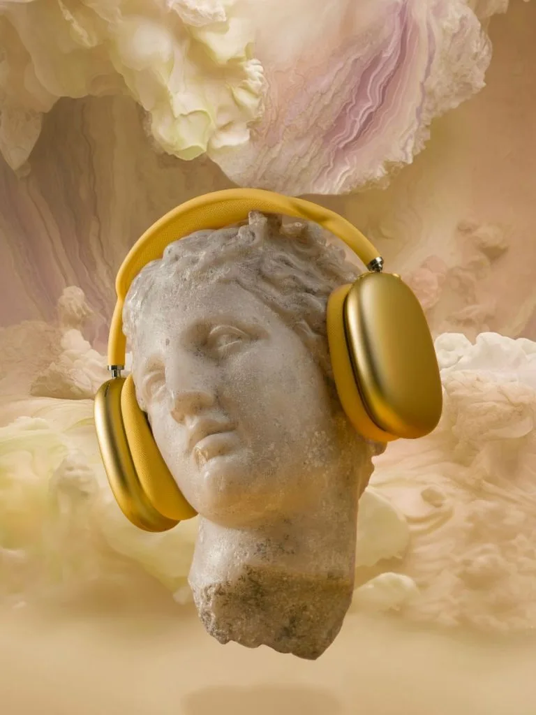 AI‑generated portrait using MidJourney in class